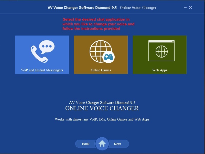 AV Voice changer online voicechanger