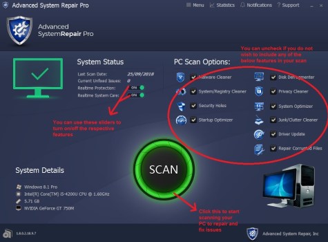 Advanced System Repair PRO – Identify and Fix the Issues In Your PC