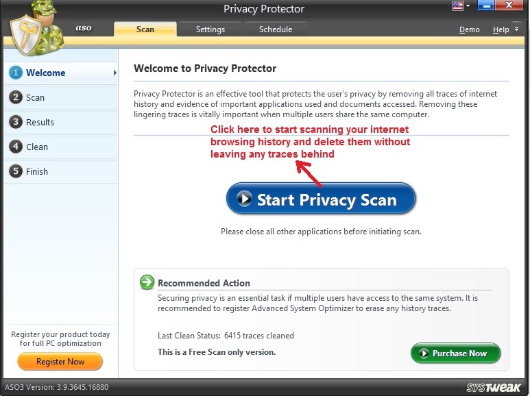 Advanced System Optimizer Privacy Protector